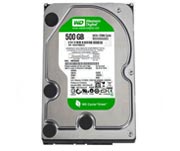 هارددیسک اینترنال وسترن دیجیتال سبز ظرفیت 500 گیگابایت دوربین مداربسته
